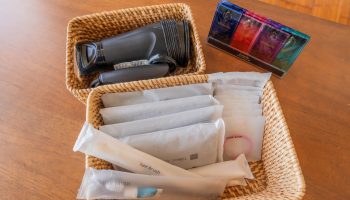 歯ブラシ・シャンプーなど充実のアメニティセット